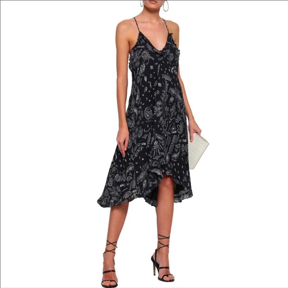 Black Iro Slip Dress